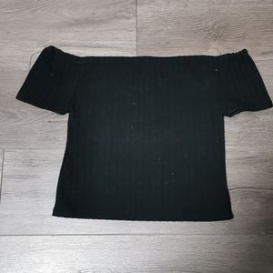 Brandy Melville over the shoulder crop top